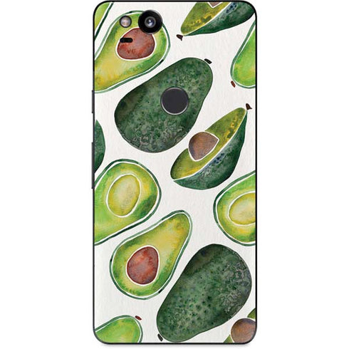 Cat Coq Avocados Google Pixel 2 Skin